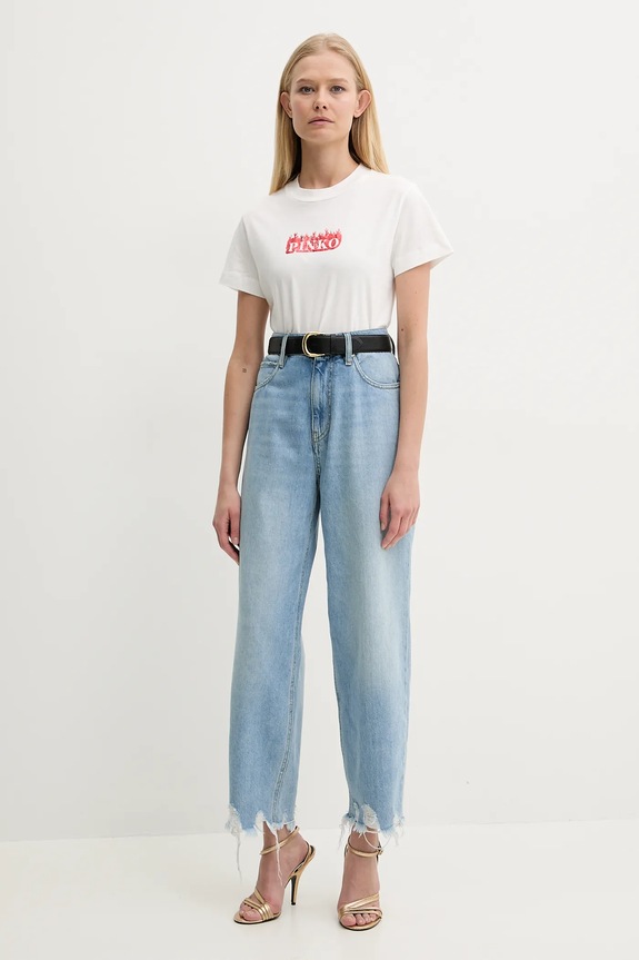 Pinko jeansy 103857.A2E5 niebieski AA00