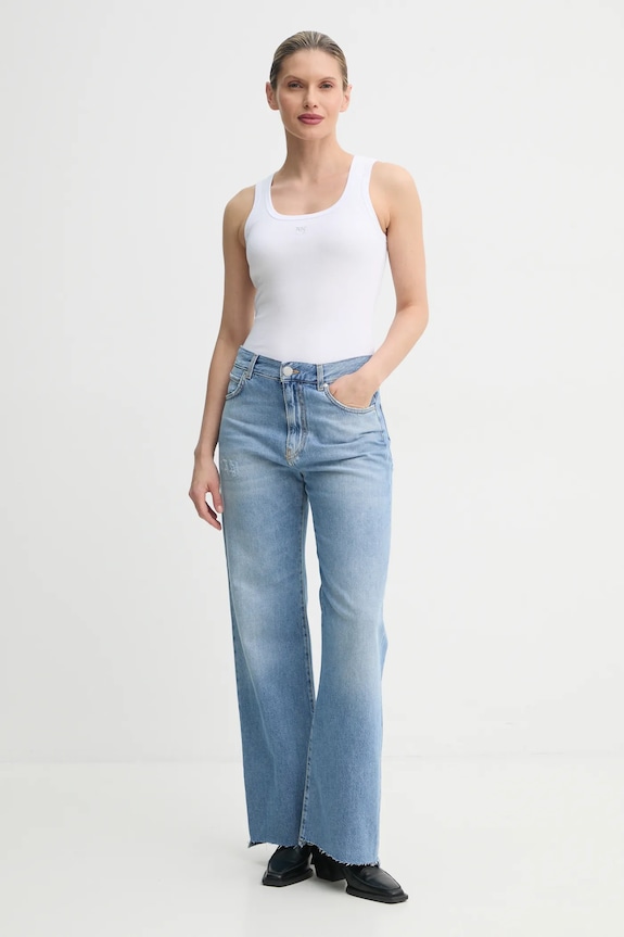 Pinko jeansy 101733.A2DZ niebieski SS25