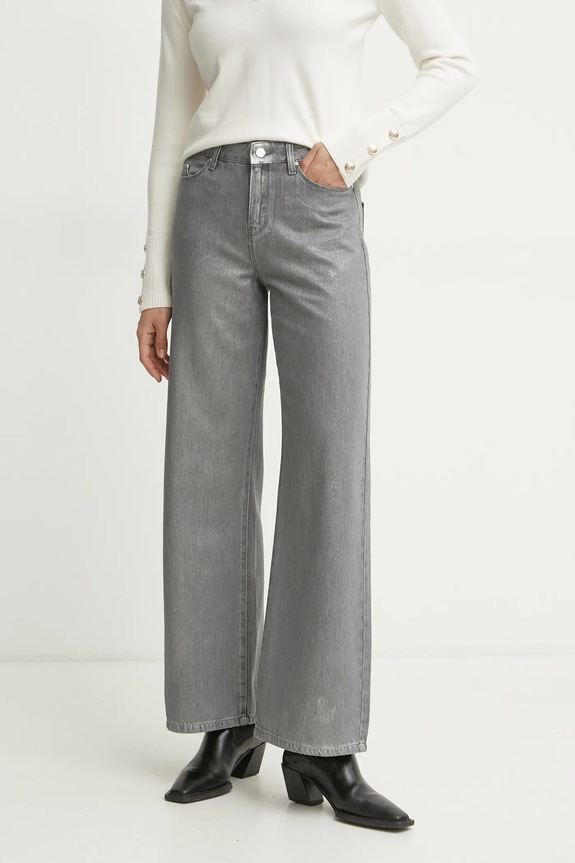 Karl Lagerfeld jeansy szary A1W10076