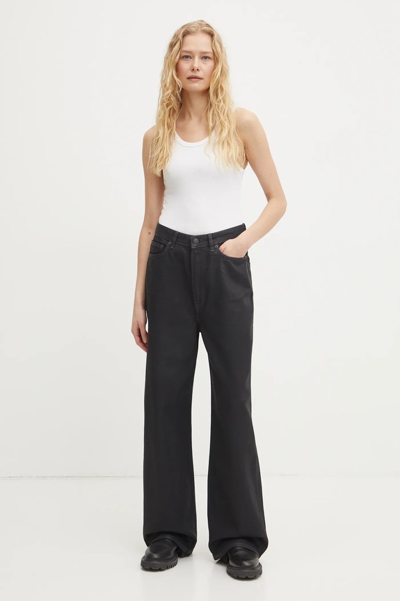 Samsoe Samsoe jeansy SASHELLY F24400117 czarny SS25