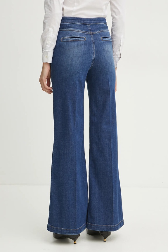 Odzież Twinset jeansy 251TP2574 niebieski