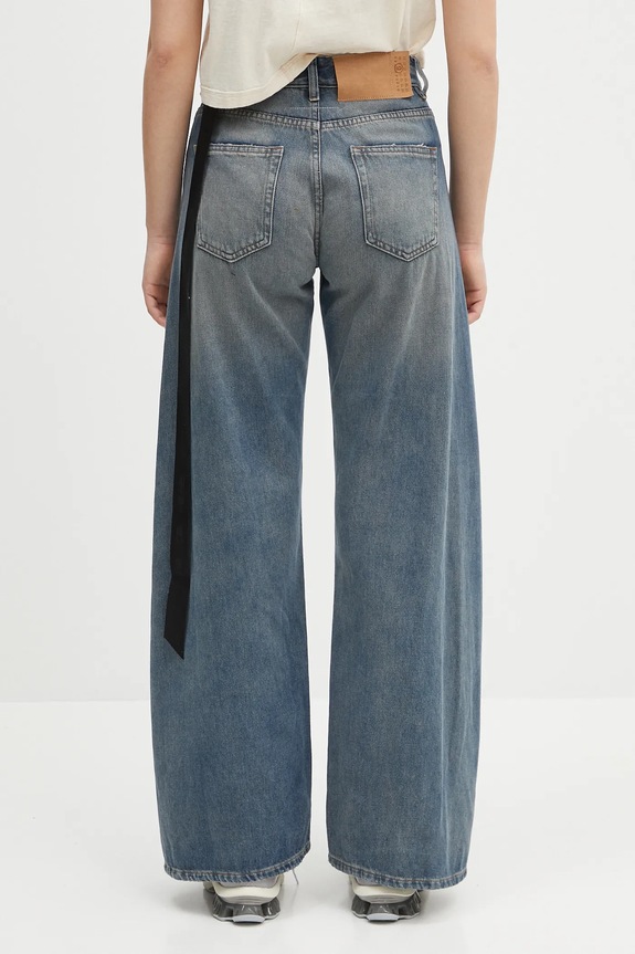 Clothing MM6 Maison Margiela jeans S52LA0238 blue