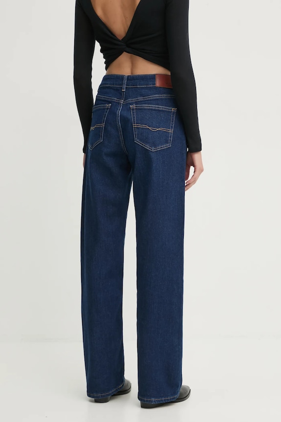 Abbigliamento Pepe Jeans jeans LOOSE ST JEANS HW HAZEL PL204699EE2 blu navy