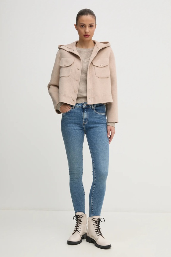 Pepe Jeans jeansy SKINNY JEANS MW REGENT PL204728IA3 niebieski SS25