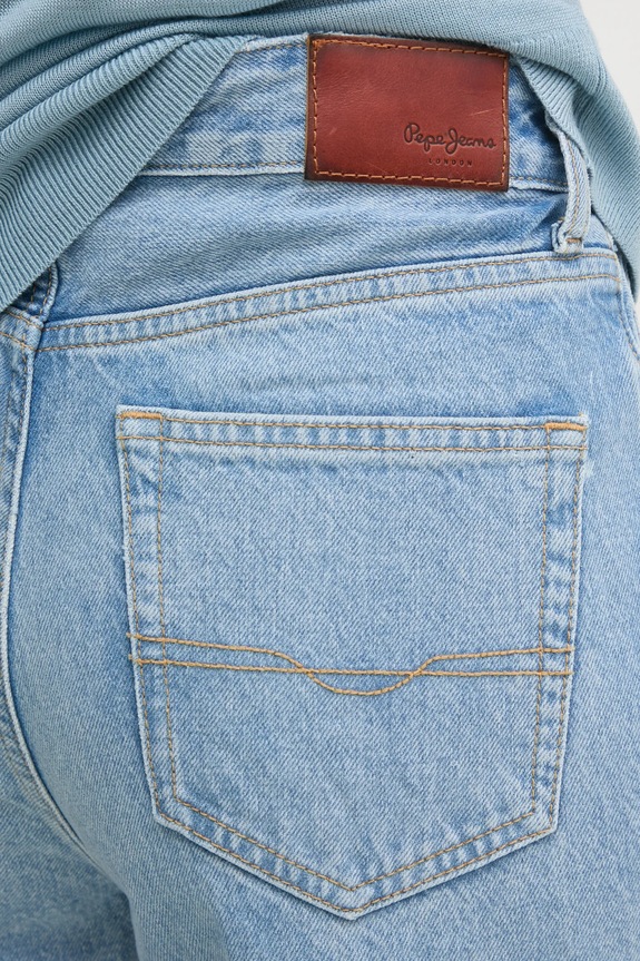 Oblečenie Rifle Pepe Jeans STRAIGHT JEANS UHW LEXA PL204731MS7 modrá