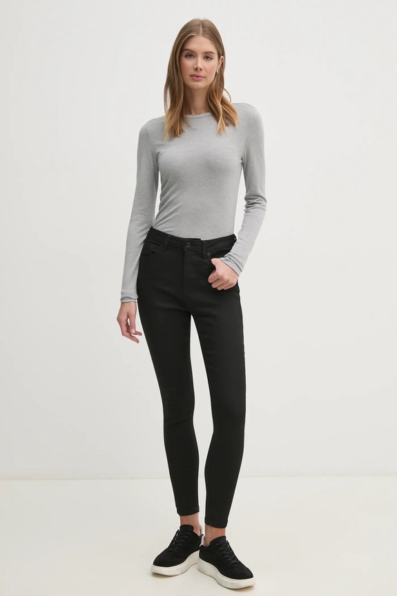 Traperice Pepe Jeans SUPER SKINNY JEANS HW PL204738XM7 crna SS25