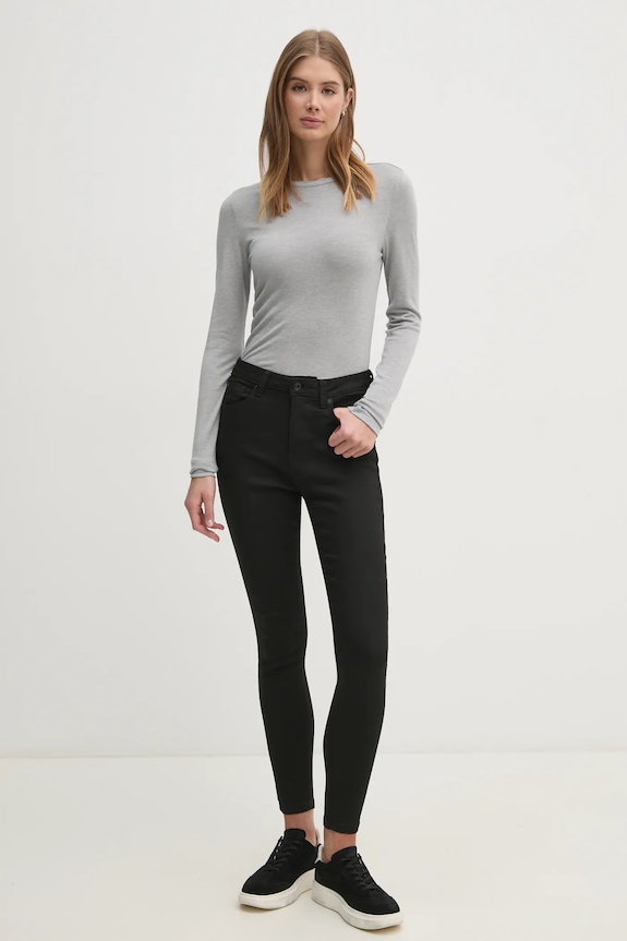 Traperice Pepe Jeans SUPER SKINNY JEANS HW PL204738XM7 crna SS25