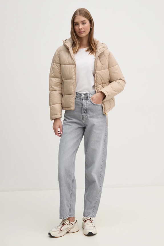 Džíny Pepe Jeans BARREL JEANS UHW ADDISON PL204739UI9 šedá SS25