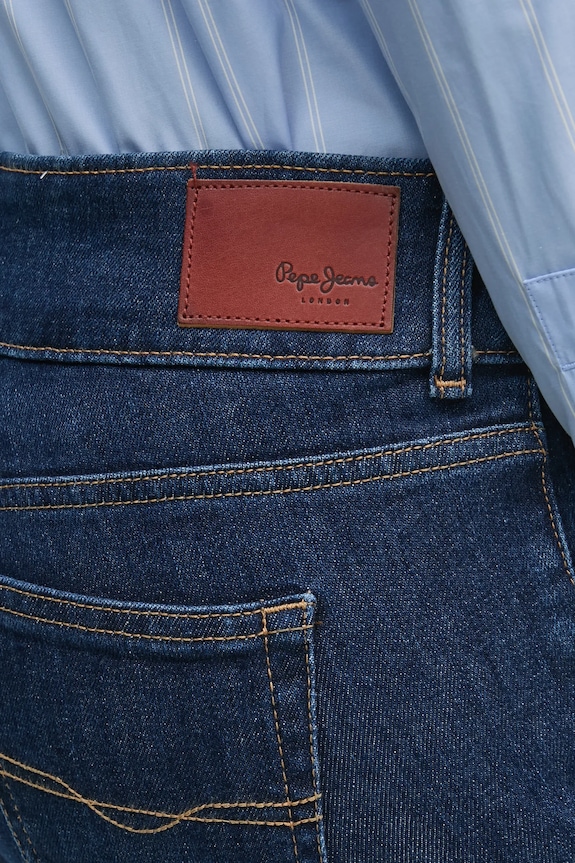 Rifle Pepe Jeans FLARE JEANS MW VENUS tmavomodrá PL204877EE2