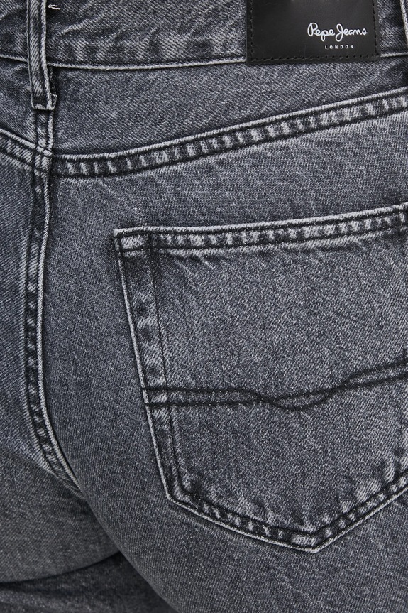 Pepe Jeans jeans STRAIGHT JEANS HW ROBYN gri PL204901UM0