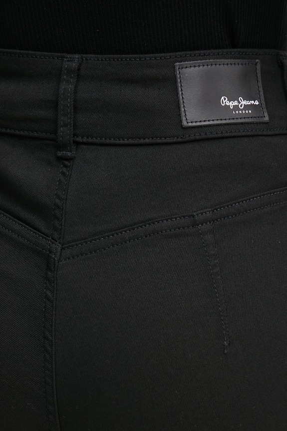 Pepe Jeans jeansy FLARE CONTOUR UHW czarny PL204905XM7
