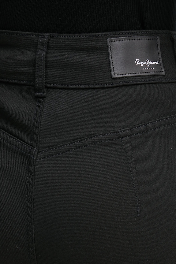 Pepe Jeans jeansy FLARE CONTOUR UHW czarny PL204905XM7