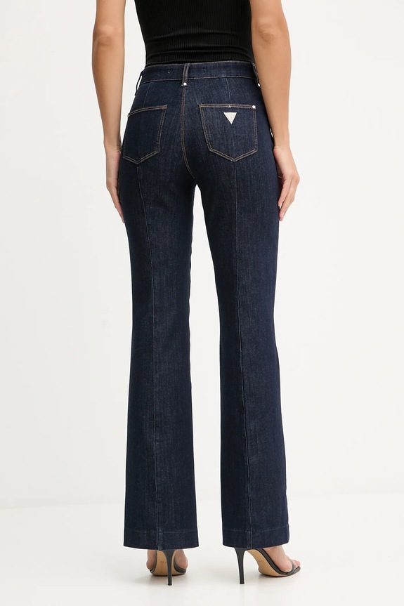 Odzież Guess jeansy W5RA0P.D5PW1 granatowy