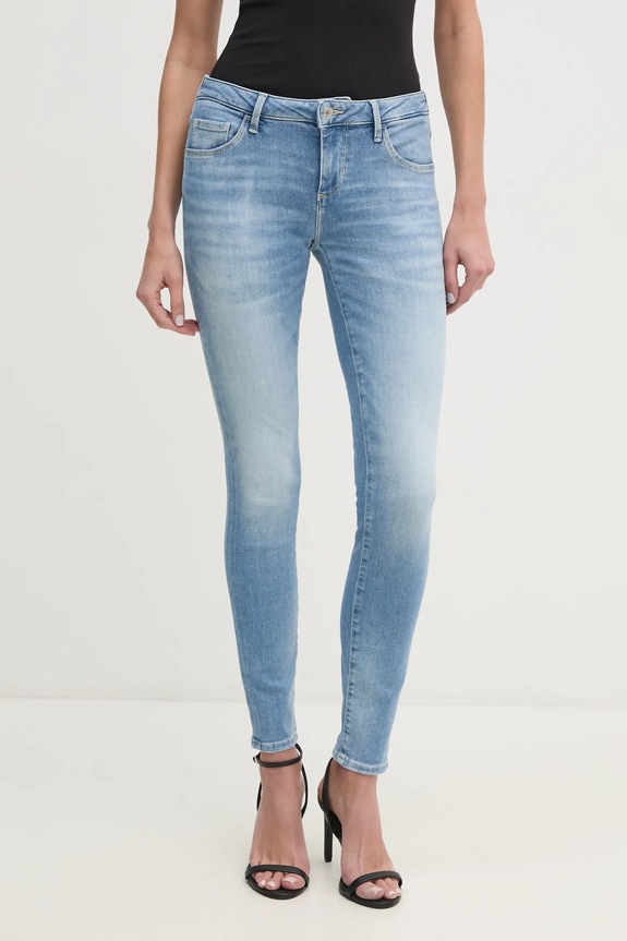 Guess jeansy ANNETTE niebieski W2YA99.D4Q01