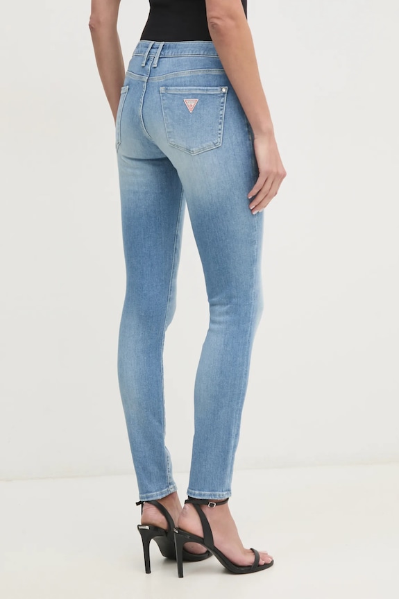 Odzież Guess jeansy ANNETTE W2YA99.D4Q01 niebieski