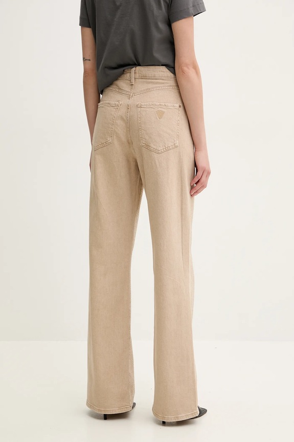 Ρούχα Τζιν παντελόνι Guess W5RA1A.D5LL2 μπεζ