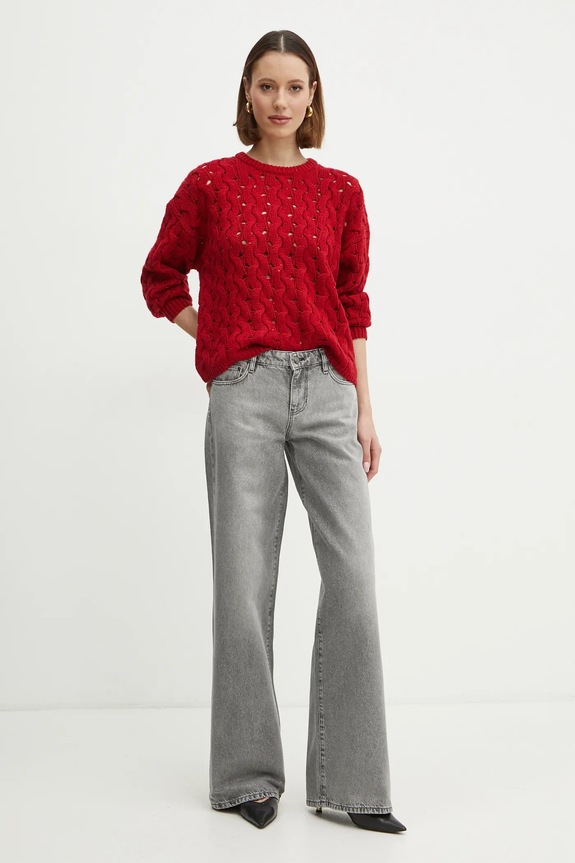 Guess jeansy W5RA96.D5M31 szary SS25