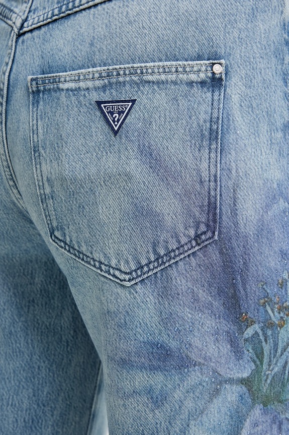 Džíny Guess BELLFLOWER modrá W5RA82.D5LG2