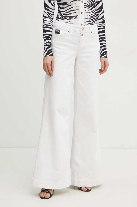 Versace Jeans Couture jeansy biały 78HAB561.CEWR1