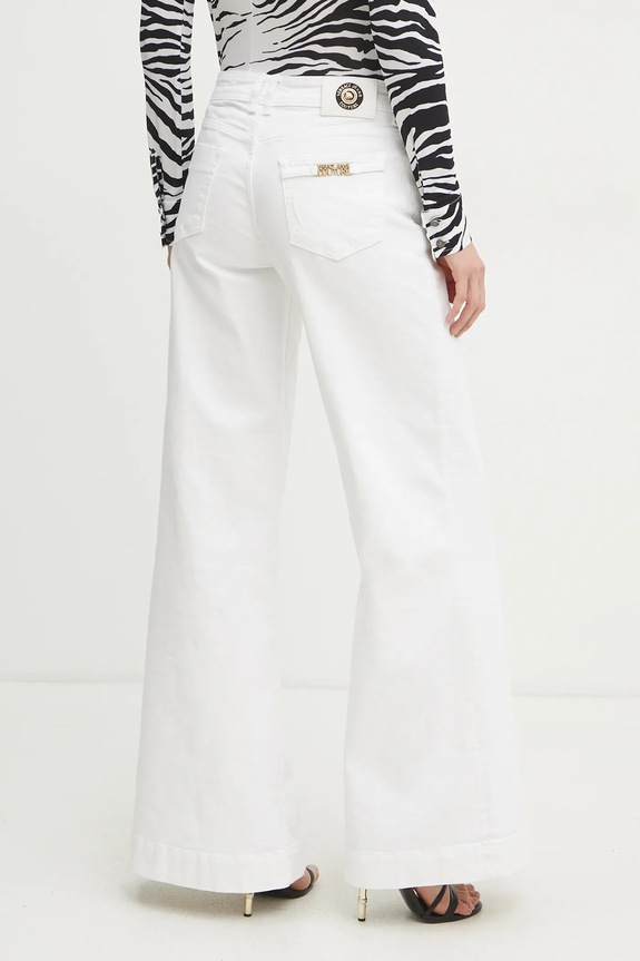 Odzież Versace Jeans Couture jeansy 78HAB561.CEWR1 biały
