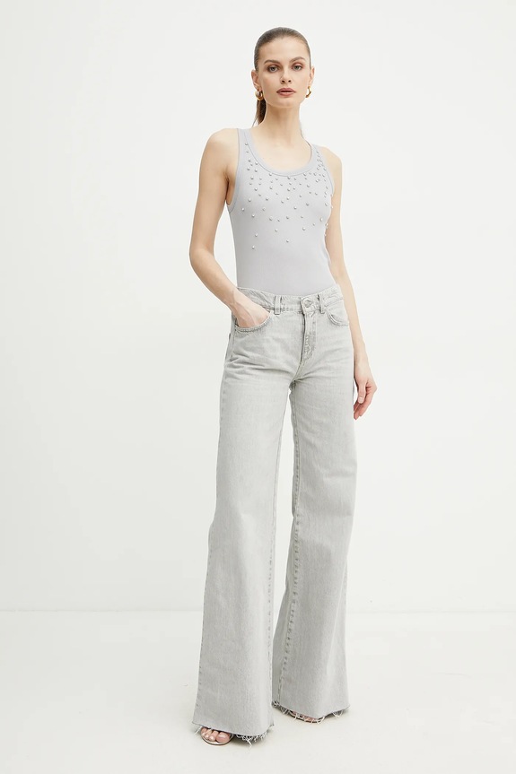Marella jeans WLEG 2513181034 grigio SS25