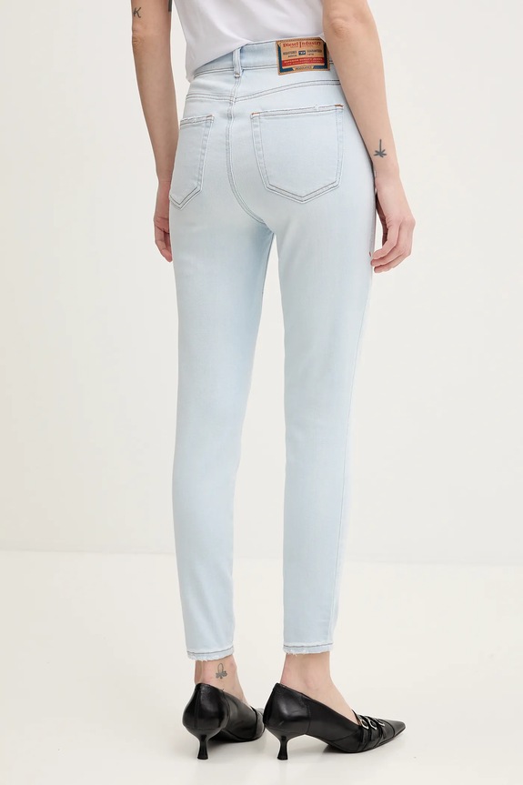 Odzież Diesel jeansy 1984 SLANDY-HIGH L.32 TROUSERS A03597.09K70 niebieski