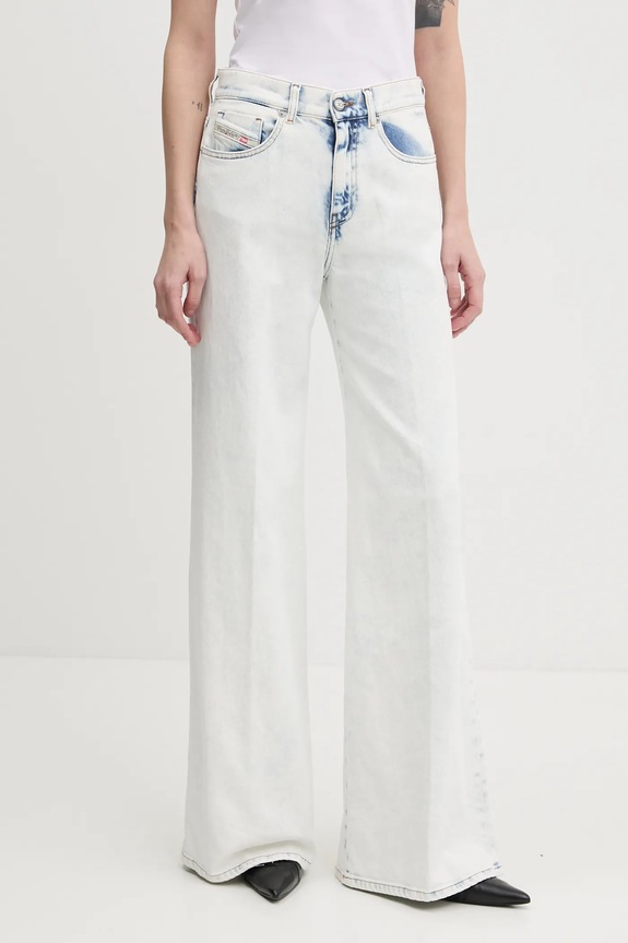 Diesel jeansy 1978 D-AKEMI L.32 TROUSERS niebieski A03624.09L33