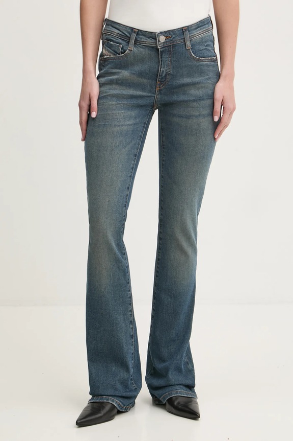 Kavbojke Diesel 1969 D-EBBEY L.32 TROUSERS rjava A11003.0BMBT