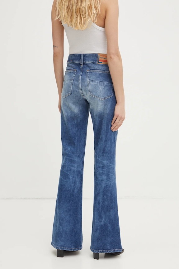 Odzież Diesel jeansy D-HUSH L.32 TROUSERS A13820.09L19 niebieski