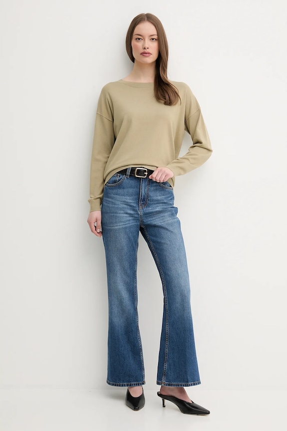 Kavbojke Sisley 4MCPLE043 modra SS25