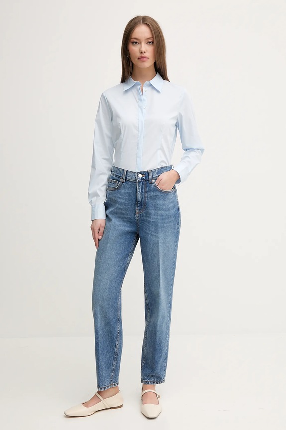 Sisley jeansy 4MCPLE048 niebieski SS25