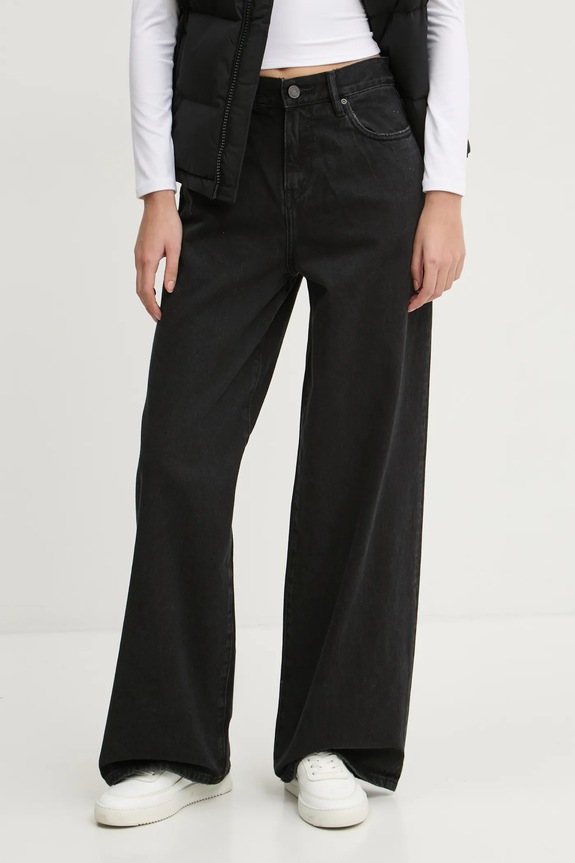 Τζιν παντελόνι PURPLE BRAND BAGGY μαύρο D2005.BGWB224