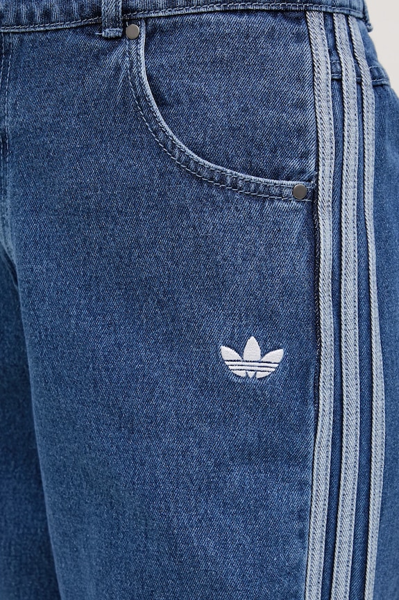 adidas Originals farmer DENIM 3S PANT kék JD2574