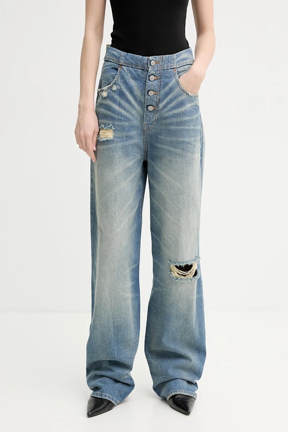 MM6 Maison Margiela jeans blu S52LA0241.M30016