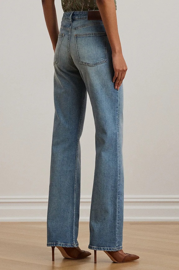 Lauren Ralph Lauren jeansy niebieski 200979253