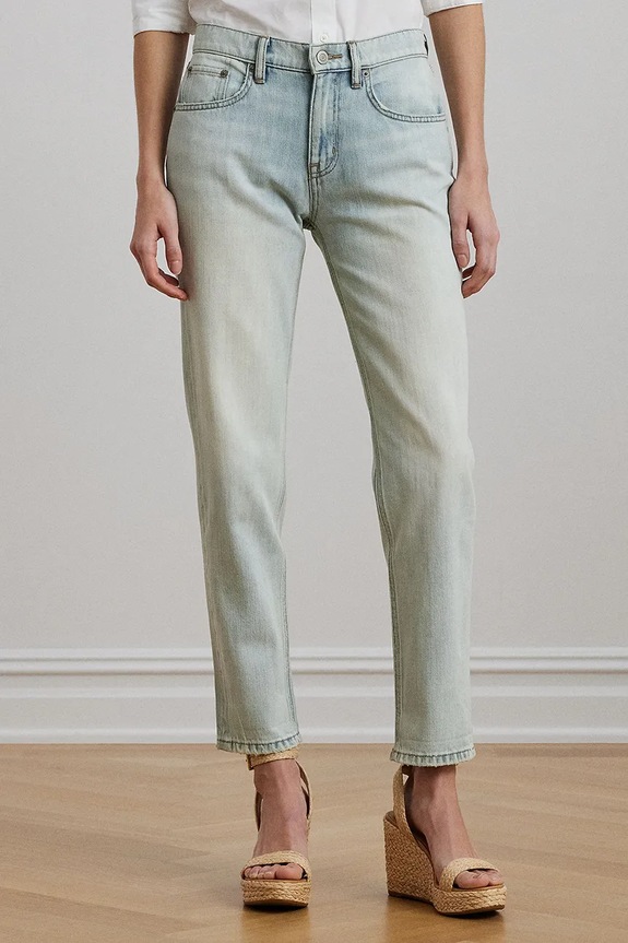 Lauren Ralph Lauren jeansy 200963849 niebieski SS25