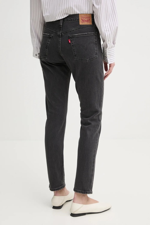 Odzież Levi's jeansy 501 SKINNY 29502 szary