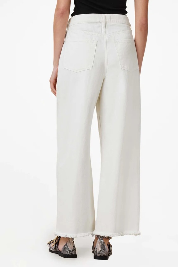 AllSaints jeansy AKI W012EC biały