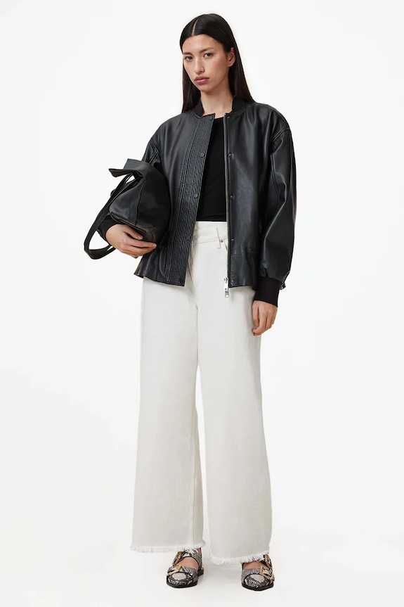 AllSaints jeansy AKI W012EC
