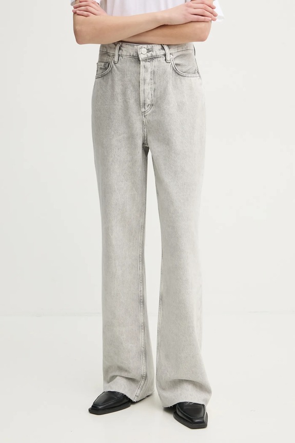AllSaints jeansy WENDEL Planet friendly szary W024EA