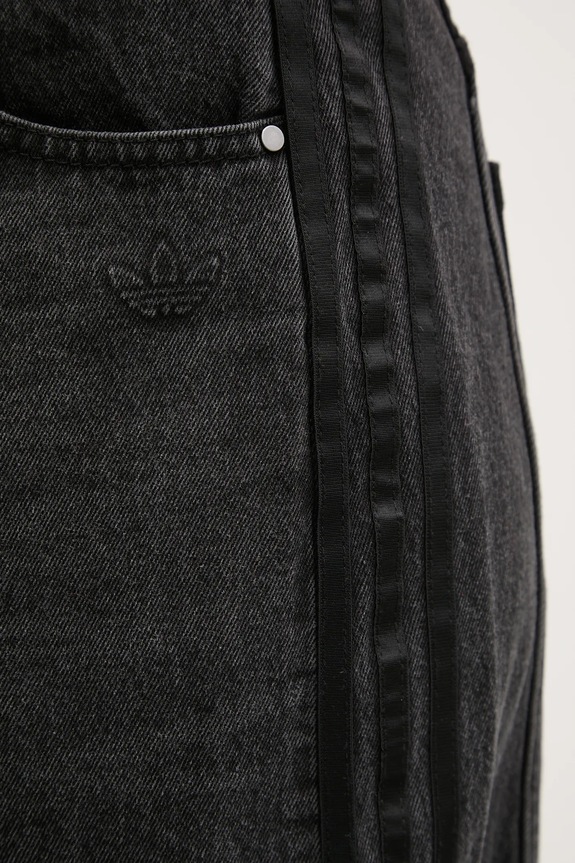 Kavbojke adidas Originals DENIM BN PANT JX9213 siva