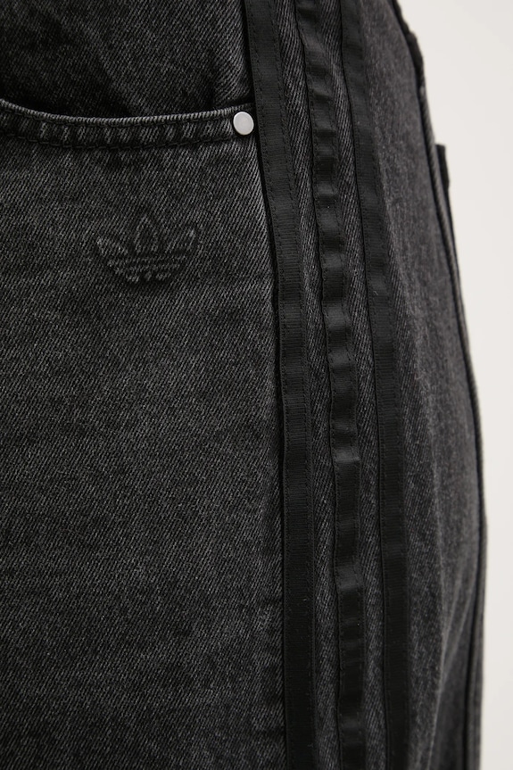 Kavbojke adidas Originals DENIM BN PANT JX9213 siva