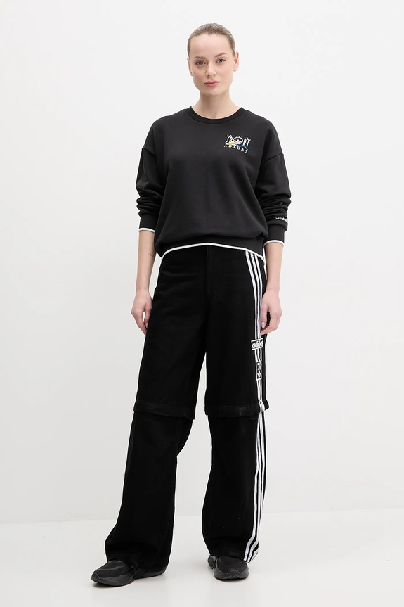 adidas Originals jeans DENIM PANT JD0082 nero SS25