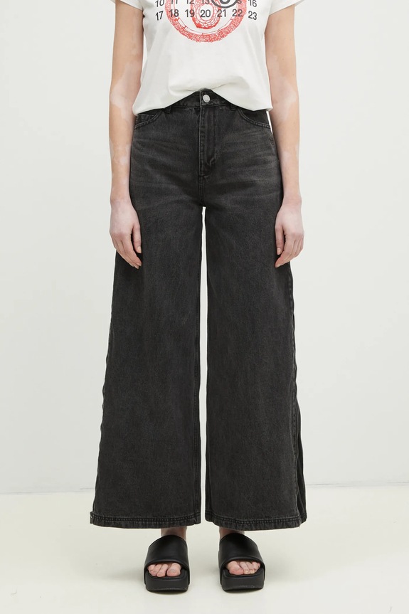 adidas Originals jeans DENIM ZIP PANT black JX9211