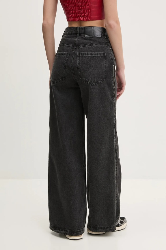 Abbigliamento adidas Originals jeans DENIM ZIP PANT JX9211 nero