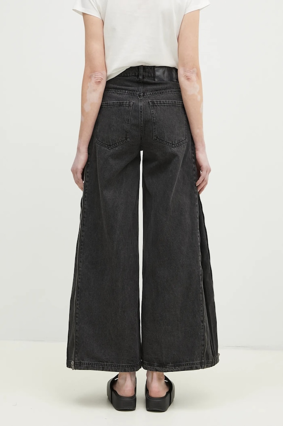 adidas Originals jeans DENIM ZIP PANT black JX9211