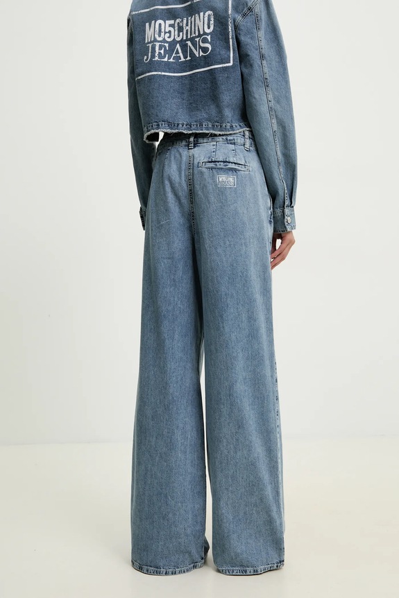 Odzież Moschino Jeans jeansy 0341.3721 niebieski