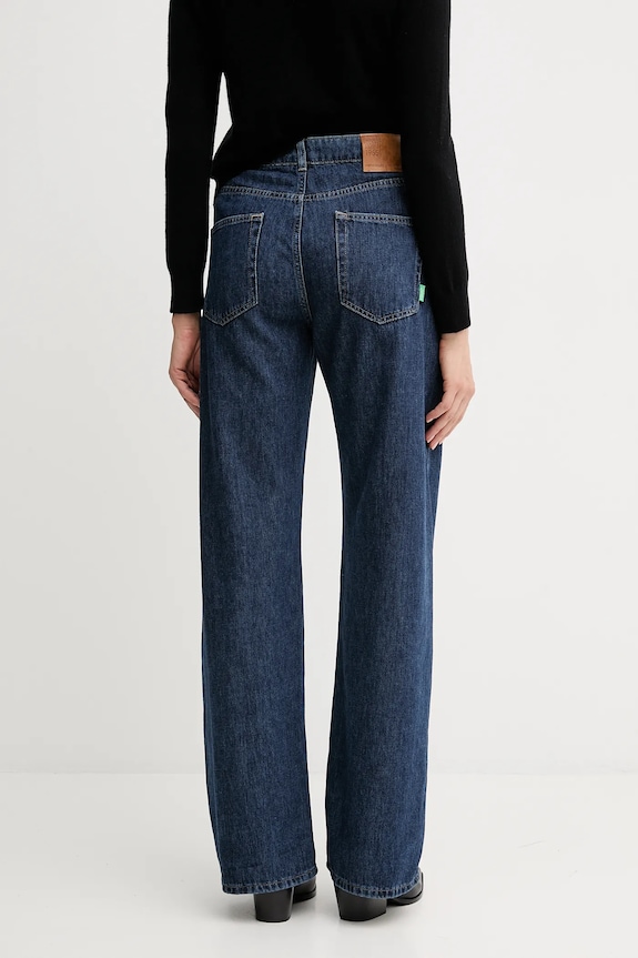 Odzież United Colors of Benetton jeansy 43UNDE02B niebieski