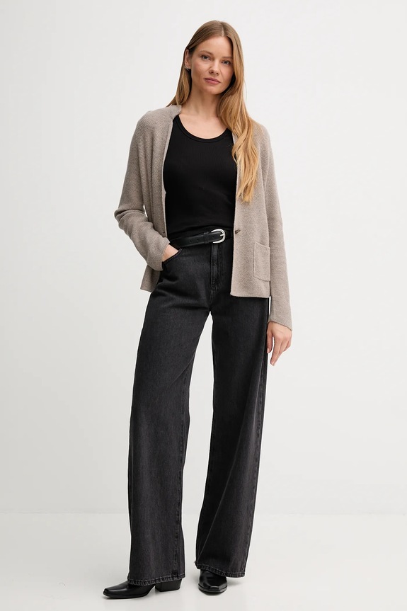 United Colors of Benetton jeansy 43UNDE02B czarny SS26