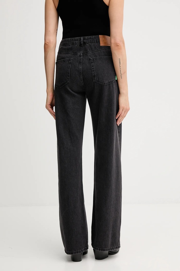 Odzież United Colors of Benetton jeansy 43UNDE02B czarny